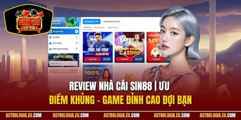 Review nhà cái Sin88